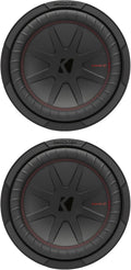 10" 800 Watt Peak Power 4-Ohm DVC Car Audio Subwoofer (Pair)