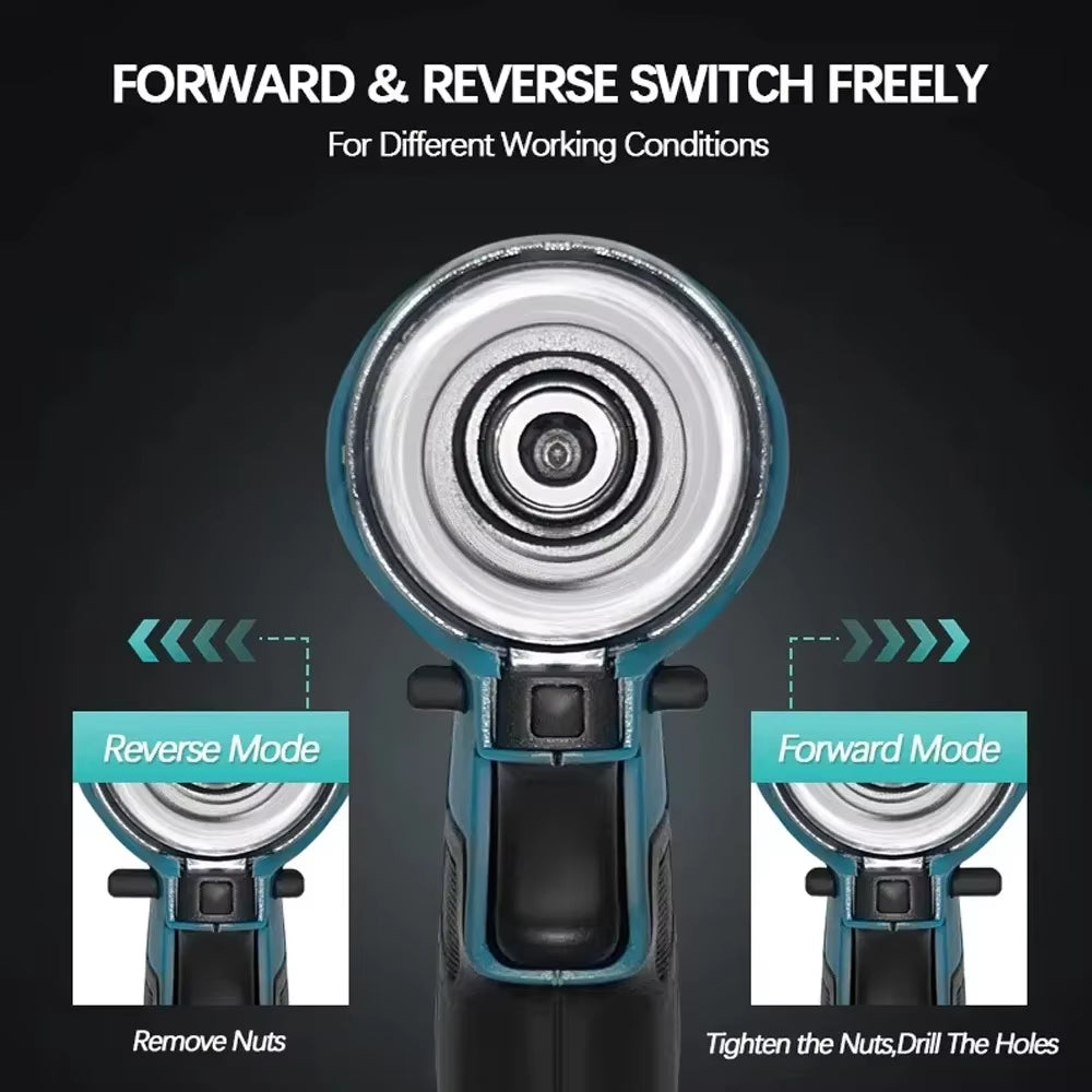 DTD173 1800RPM Cordless Impact Driver 180N.M Brushless Motor Electric Drill Wood/Bolt/T-Mode for  Battery