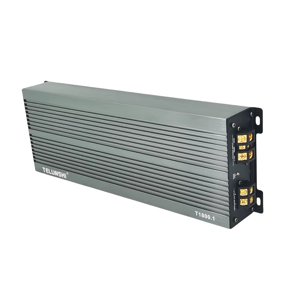 1800.1 Monoblock Car Subwoofer Amplifier with Strong Bass 1800W RMS Class D Korean Sound Mono Amplifier for Cars