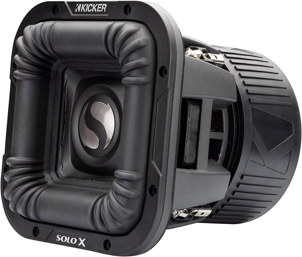 Kicker 49L7X81 Solo-X 8" L7X High Excursion SPL Competition Subwoofer, 1 Ohm DVC