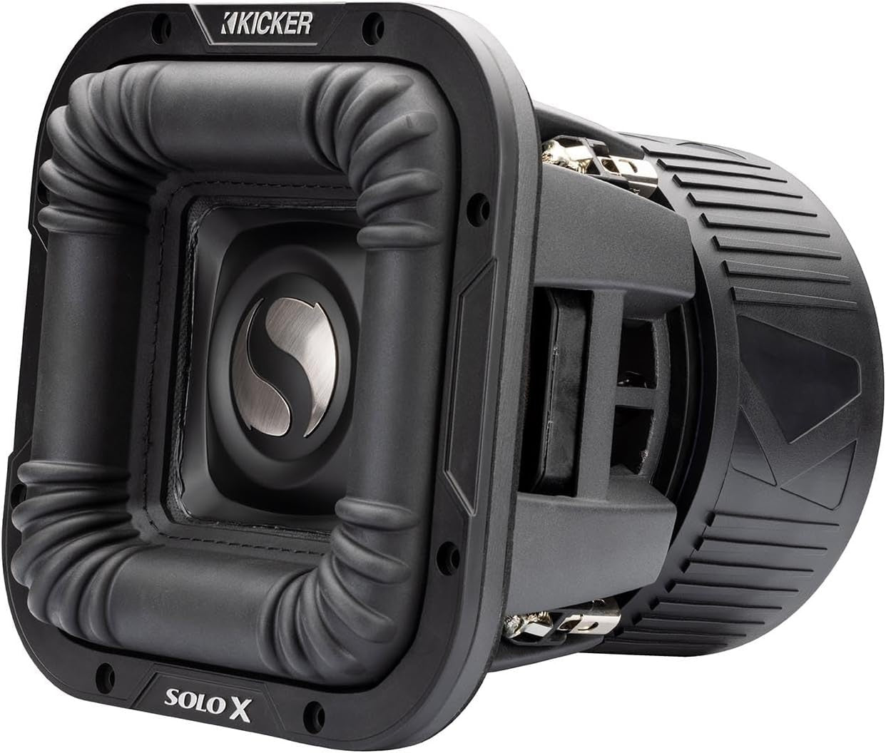 Kicker 49L7X81 Solo-X 8" L7X High Excursion SPL Competition Subwoofer, 1 Ohm DVC