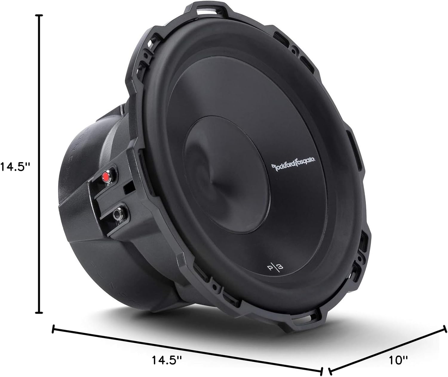P3D4-12 Punch P3 DVC 4-Ohm 12-Inch 600-Watt RMS 1200-Watt Peak Subwoofer