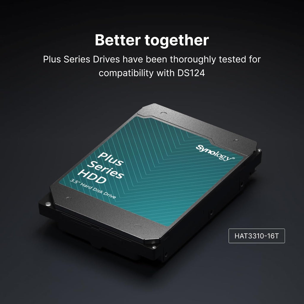 1-Bay Diskstation DS124 (Diskless)