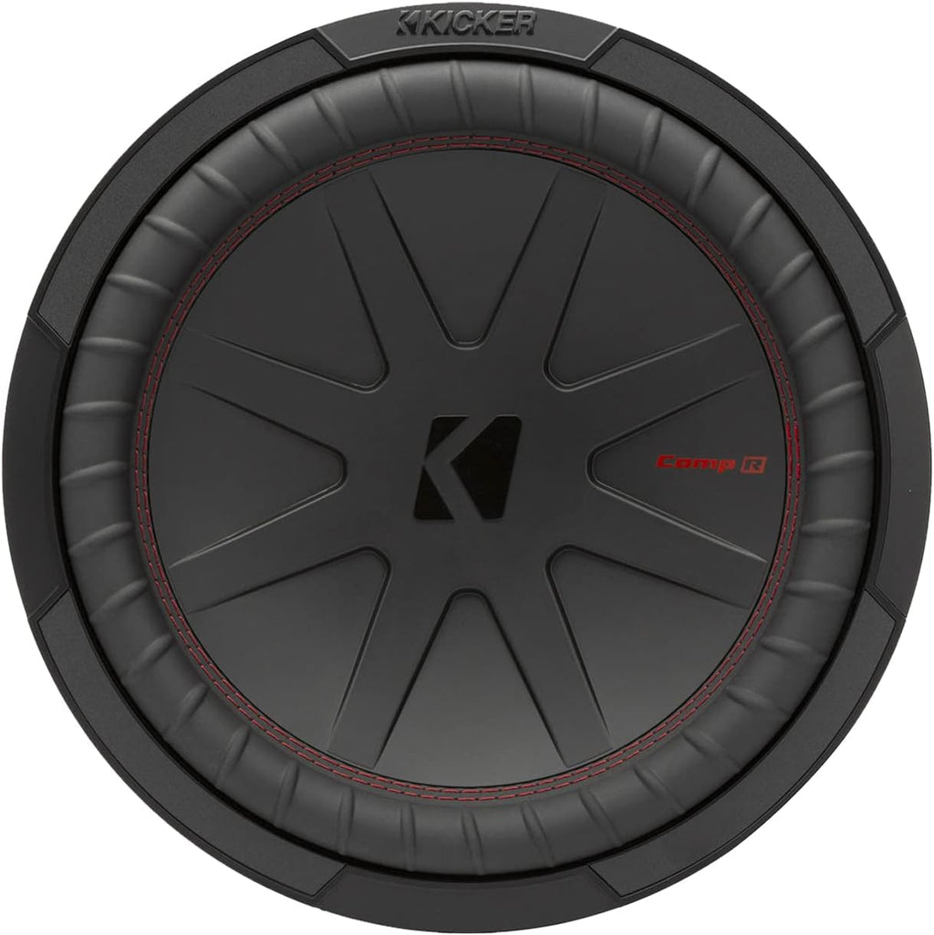 12" 1000 Watt Peak Power 4-Ohm Dual Voice Coil Car Audio Subwoofer with 16 Gauge 50 Feet Wire