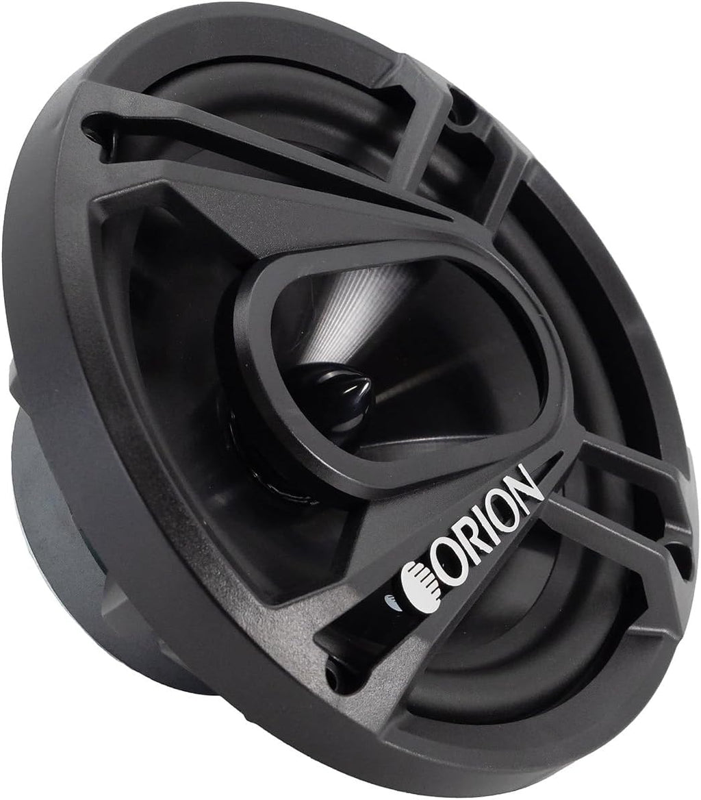 Cobalt Series CB65C 2-Way Car Audio Component System - 6.5” Speakers, Full Range, Enhanced Bass, 280W, 4 Ohms, Easy Installation, 1” Silk Dome Tweeter, External Passive Crossover (Pair)