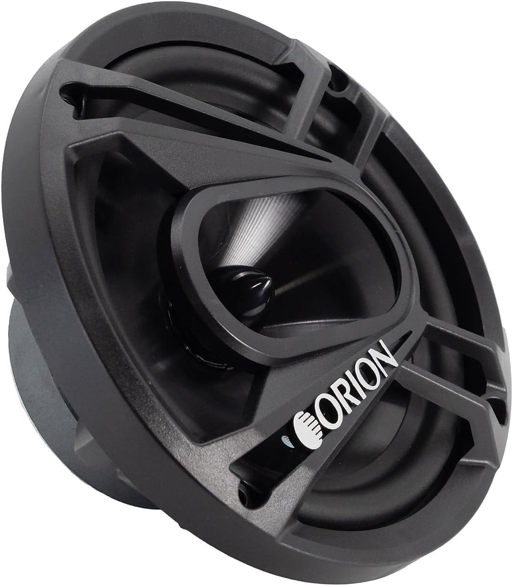 Cobalt Series CB65C 2-Way Car Audio Component System - 6.5” Speakers, Full Range, Enhanced Bass, 280W, 4 Ohms, Easy Installation, 1” Silk Dome Tweeter, External Passive Crossover (Pair)