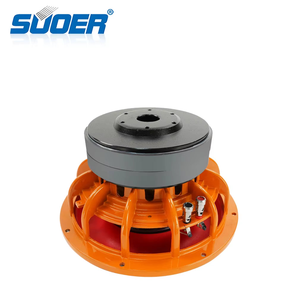 Suoer G-12 Dual Magnetic 12 Inch 380W Audio Wholesale Car Subwoofer Speakers Car Woofer