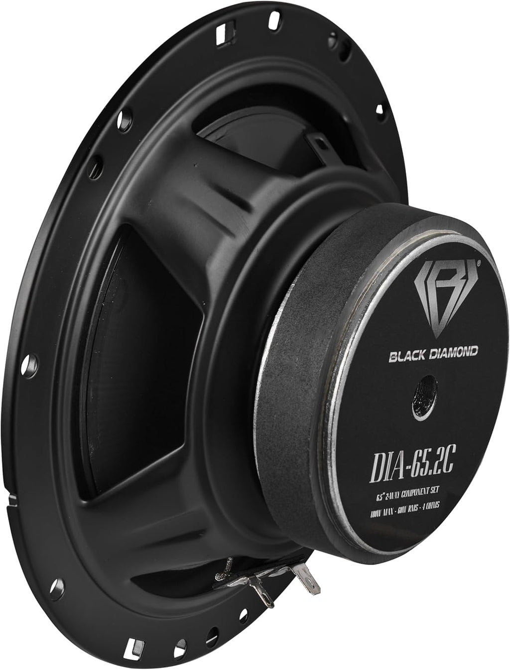 DIA-65.2C 6.5" 2-Way Component System Speaker - 120 Watts, 4 Ohms - Clarity Unparalled by Other Speakers in Their Class (2 Speakers)