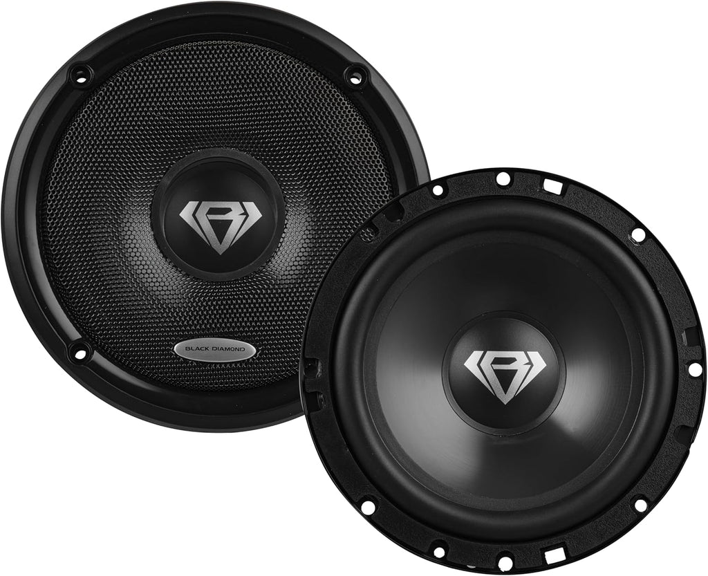 DIA-65.2C 6.5" 2-Way Component System Speaker - 120 Watts, 4 Ohms - Clarity Unparalled by Other Speakers in Their Class (2 Speakers)