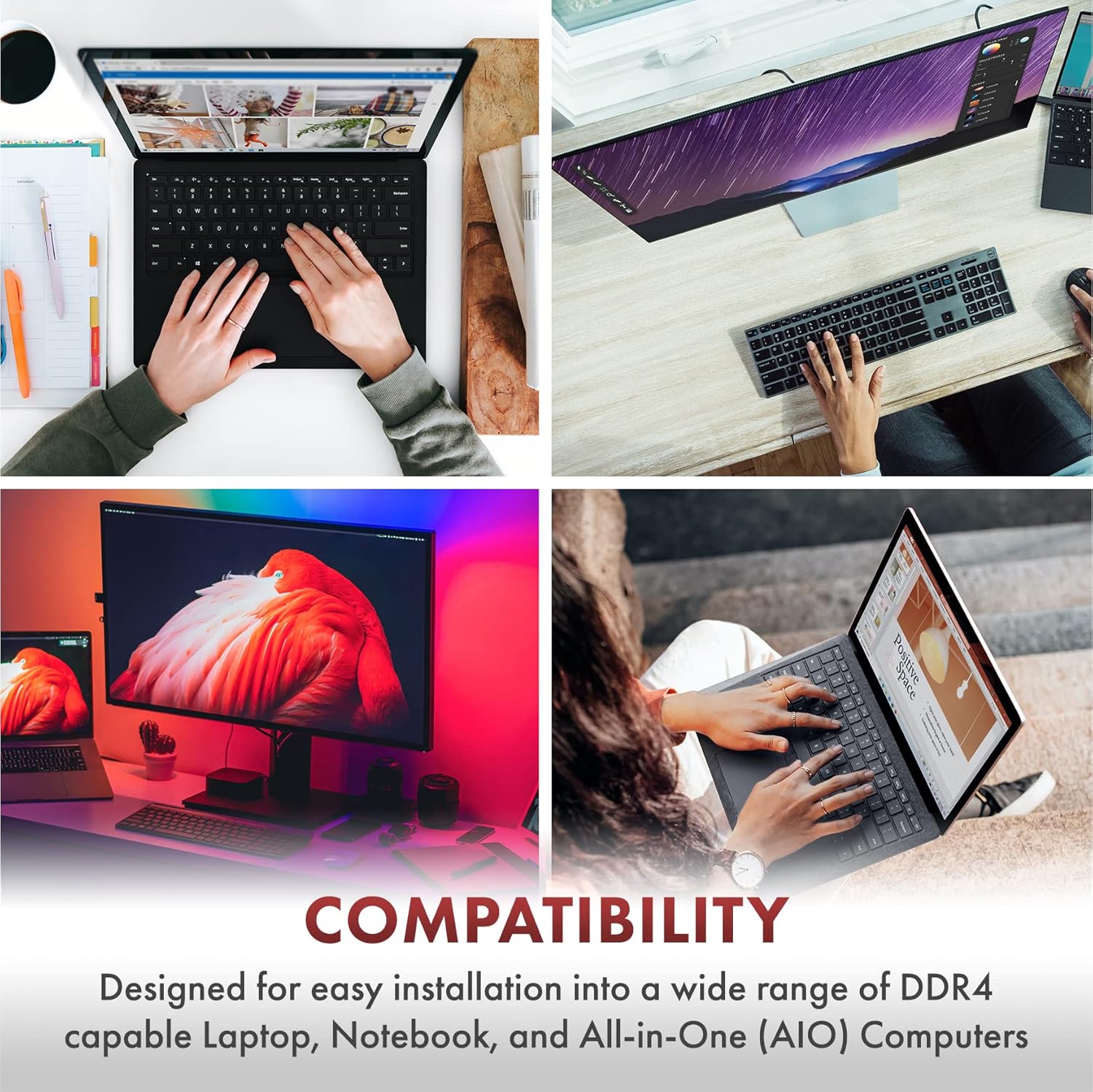 32GB (2X16Gb) DDR4 3200 Mhz SODIMM PC4-25600 (PC4-3200AA) CL22 Non-Ecc Laptop RAM Memory Modules