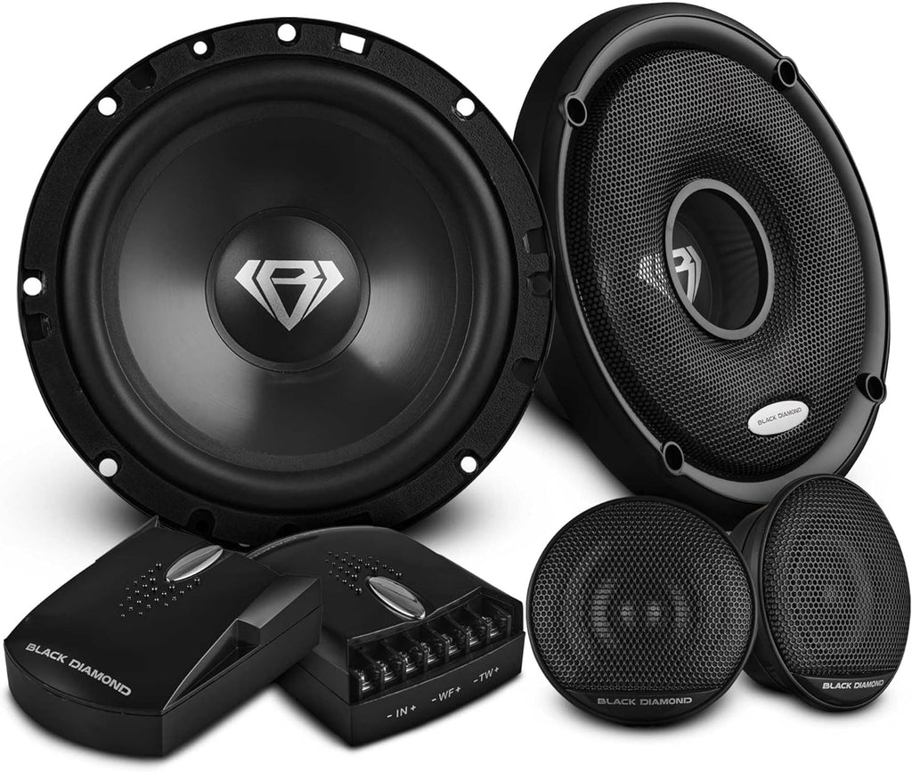 DIA-65.2C 6.5" 2-Way Component System Speaker - 120 Watts, 4 Ohms - Clarity Unparalled by Other Speakers in Their Class (2 Speakers)