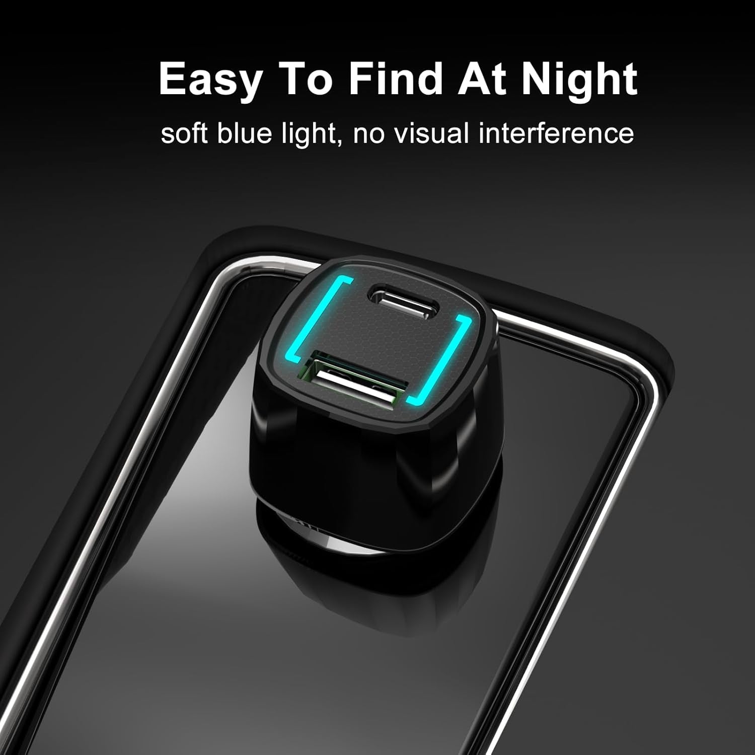 63W USB C Car Charger, 45W Type C Super Fast Charging Compatible for Samsung Galaxy S26/S25 Plus/Ultra/S23/S22/W24/Z Flip5/Z Fold5, Iphone 17 Pro Max/16/15 Car Adapter&3Ft Cord with E-Mark Chip