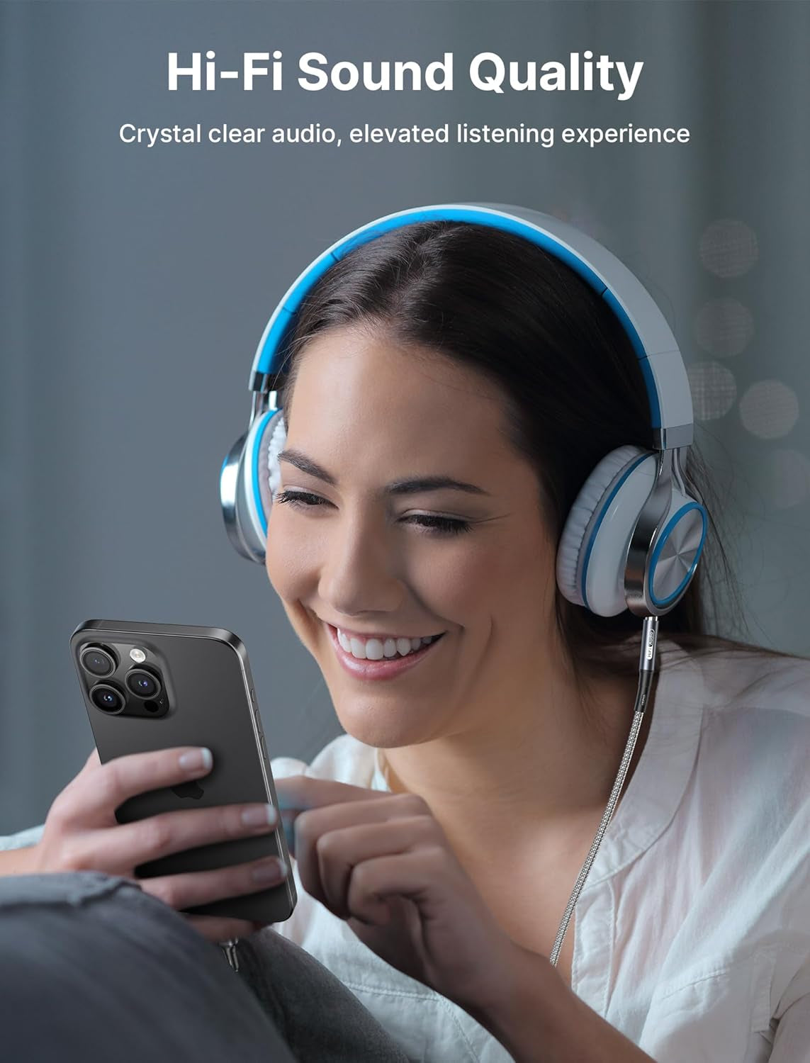 USB C to 3.5Mm Audio Aux Jack Cable 3.3Ft, USB Type C to 3.5Mm Headphone Stereo Car Cord Compatible with Iphone 17 16 15 Pro Max Air Iphone 17E, Galaxy S24 S23 S22 Ultra, Ipad Pro, Pixel 9/8