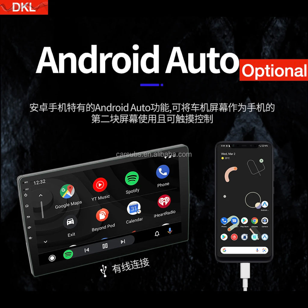 9 Inch IPS Car DVD Player Android Big Touch Screen Car Music Stereo Mp3 Mp5 Carplay GPS 9" Car MP5 Player