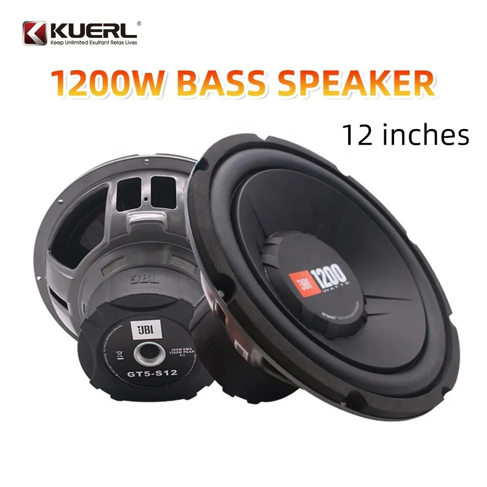 2025 Car Speaker Car Subwoofer Speaker 12 Inch 1 Big Power Car Bass Speaker GT5-S12