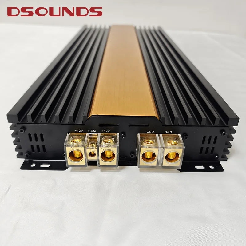 4000Wrms at 1Ω Bass Car Amplifier Korean Design Mono Block Car Audio Amplifier for Car Subwoofer Speaker