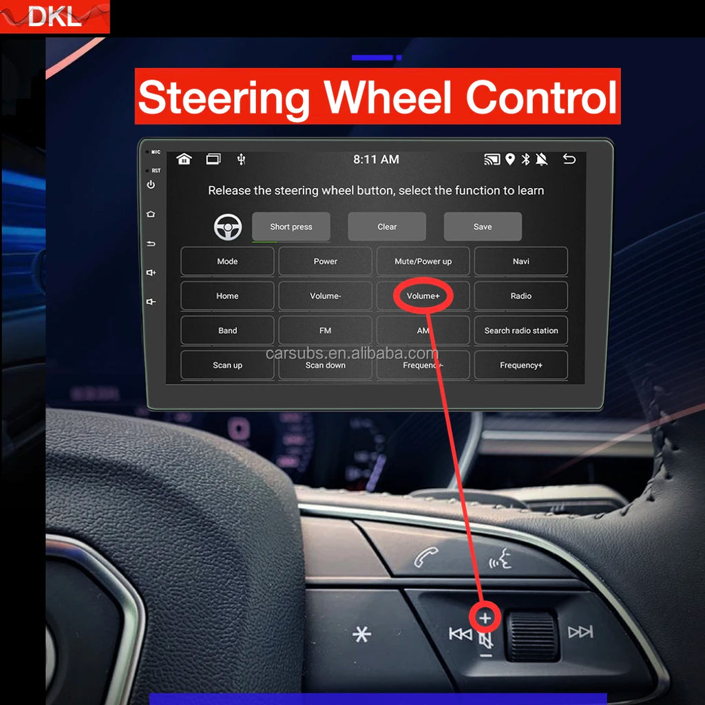 7 Inch IPS Car DVD Player Android Big Touch Screen Car Music Stereo Mp3 Mp5 Carplay GPS Car MP5 Player