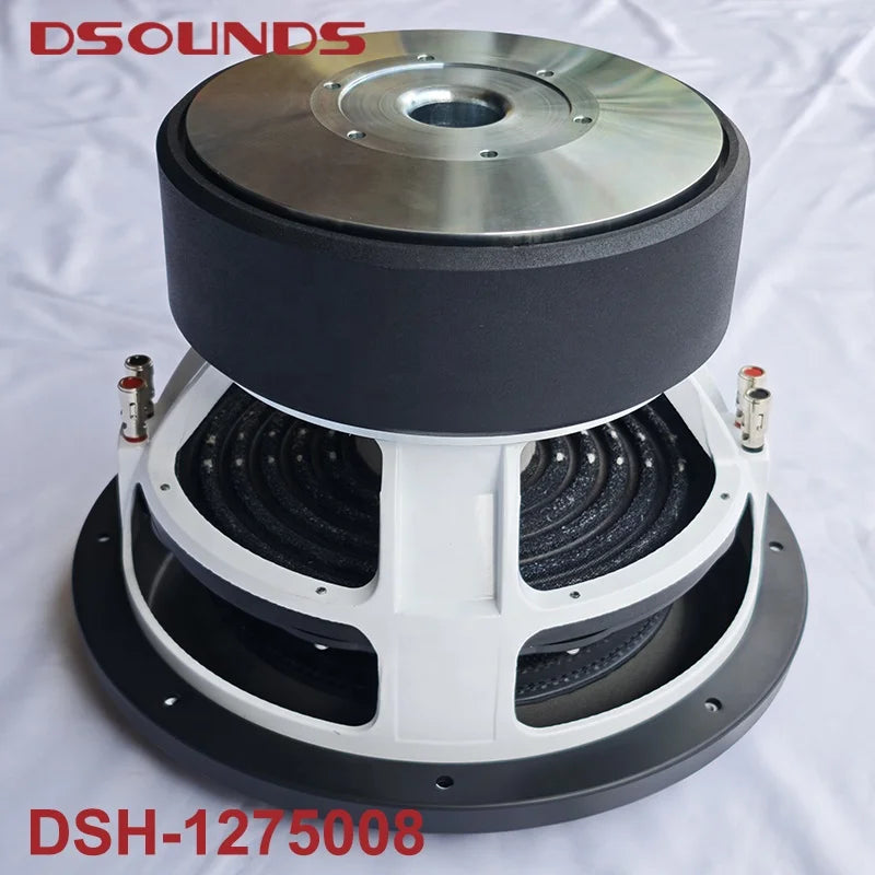 2000W Sound Quality Subwoofer Speaker 12 Inch Car Speaker with 3 Inch VC with Triple Magnets for Car Audio Competition