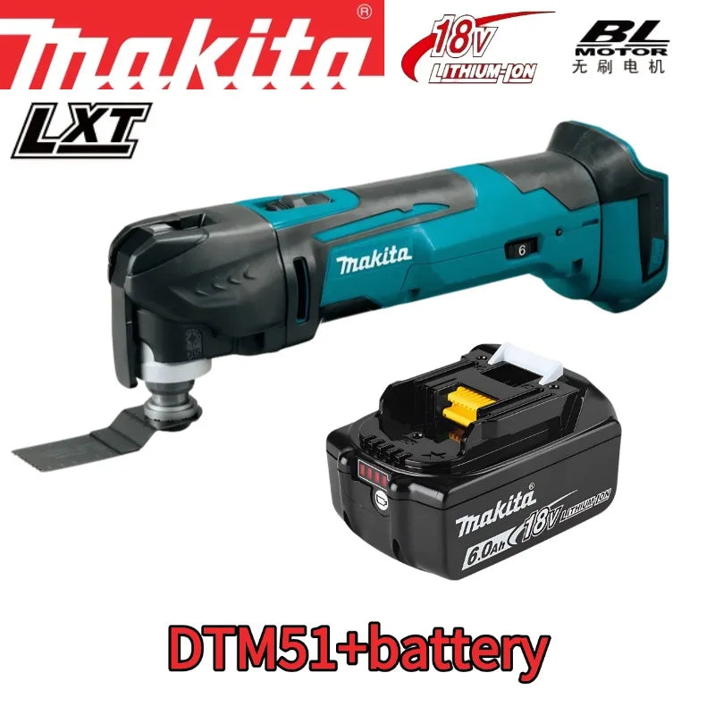 DTM51 Cordless Grinding Machine, Edge Trimming Machine, Brushless Grooving Machine, Electric Shovel,  18V Battery