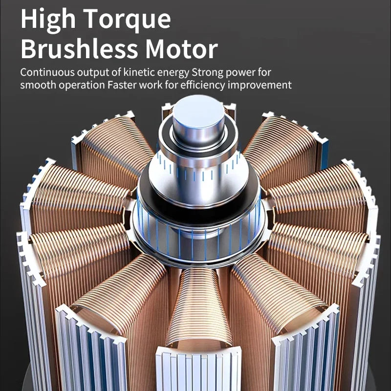 18V Battery DDF487 Brushless Electric Drill, Suitable for Five-Rope Impact Drill of Decoration Team Uses Suitable