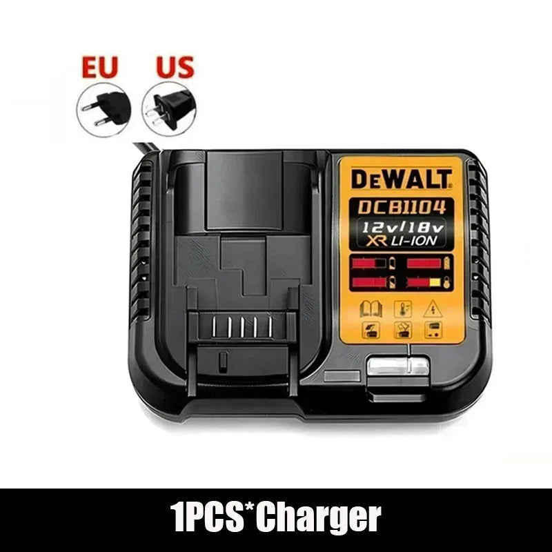 100% Original Battery 20V/60V 6Ah 9Ah MAX Flexvolt for DCB606 DCB205 DCB206 DCB209 DCB182 Power Tool with Charger