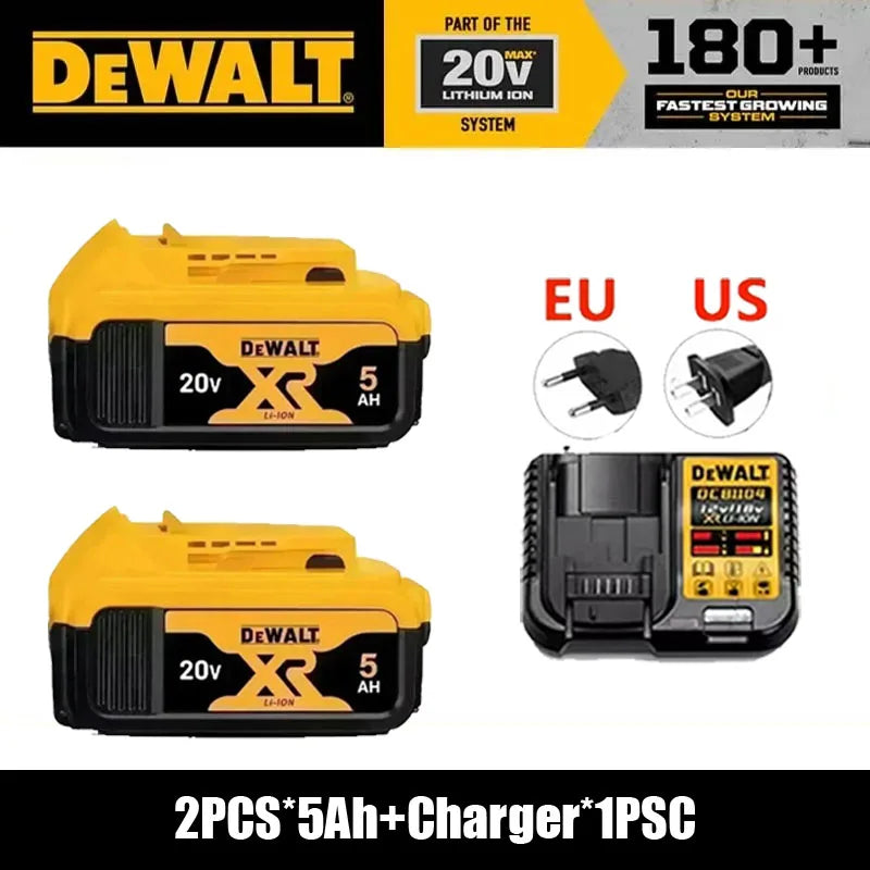 100% Original Battery 20V/60V 6Ah 9Ah MAX Flexvolt for DCB606 DCB205 DCB206 DCB209 DCB182 Power Tool with Charger