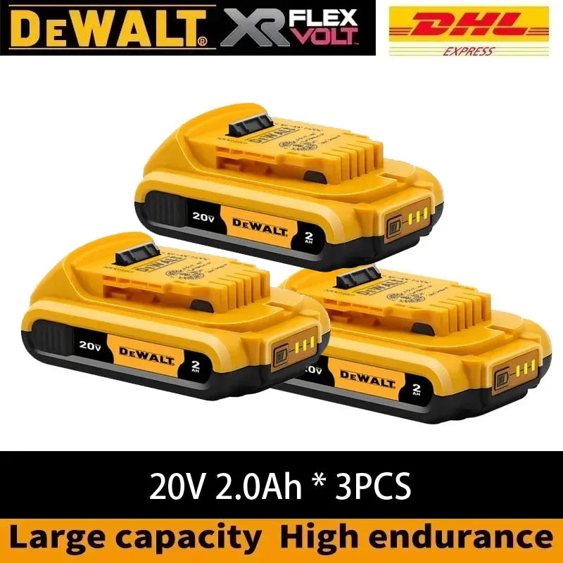 100% Original Battery 20V/60V 6Ah 9Ah MAX Flexvolt for DCB606 DCB205 DCB206 DCB209 DCB182 Power Tool with Charger