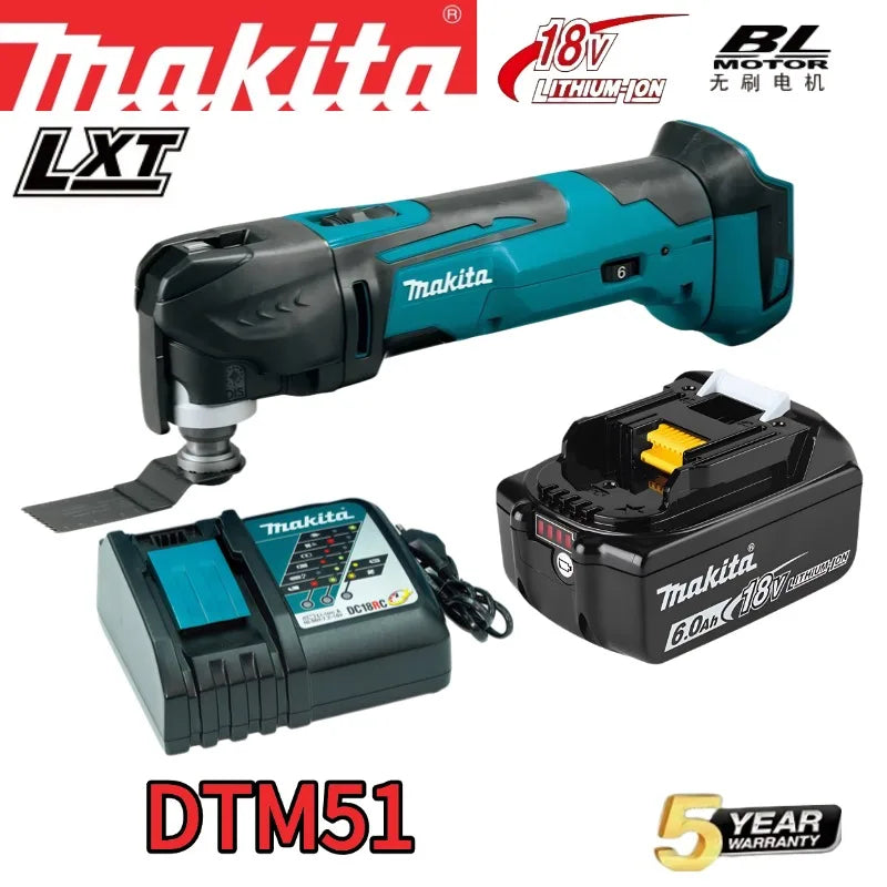 DTM51 Cordless Grinding Machine, Edge Trimming Machine, Brushless Grooving Machine, Electric Shovel,  18V Battery
