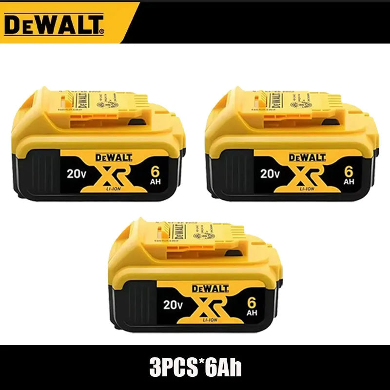 100% Original Battery 20V/60V 6Ah 9Ah MAX Flexvolt for DCB606 DCB205 DCB206 DCB209 DCB182 Power Tool with Charger