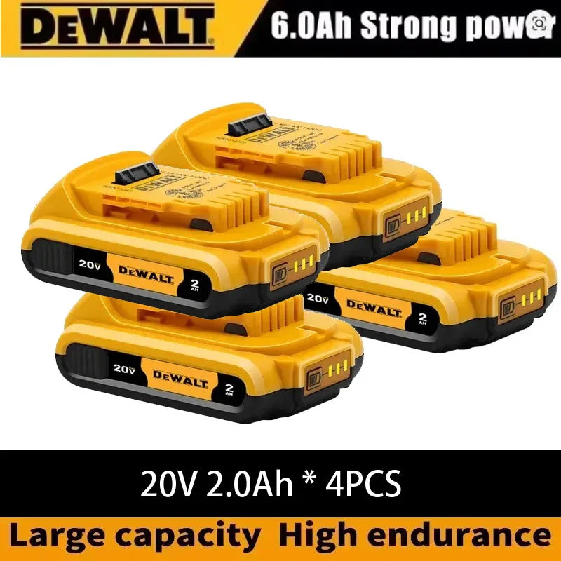 100% Original Battery 20V/60V 6Ah 9Ah MAX Flexvolt for DCB606 DCB205 DCB206 DCB209 DCB182 Power Tool with Charger