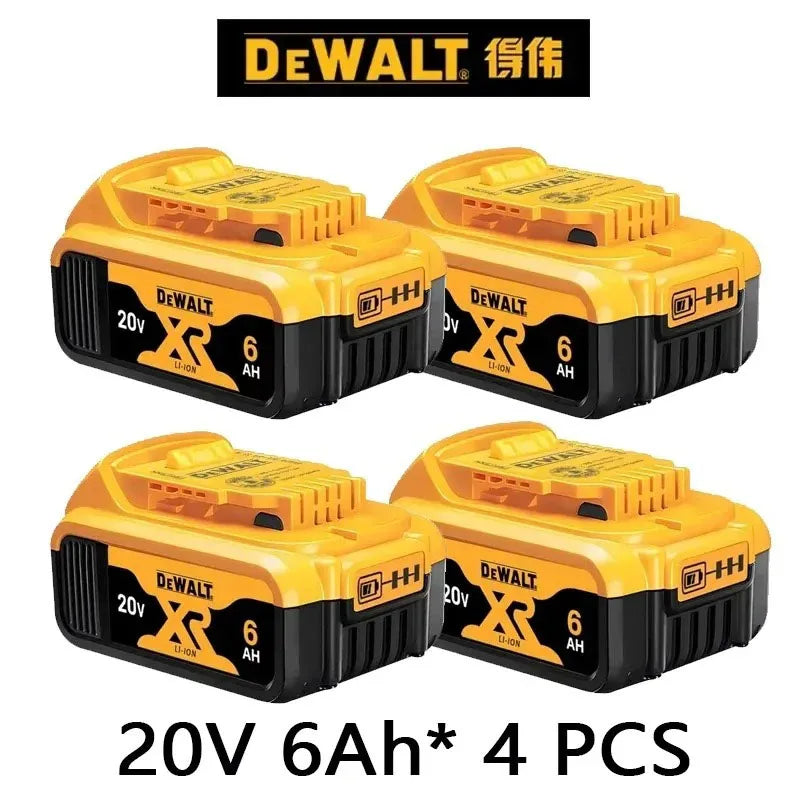 100% Original Battery 20V/60V 6Ah 9Ah MAX Flexvolt for DCB606 DCB205 DCB206 DCB209 DCB182 Power Tool with Charger