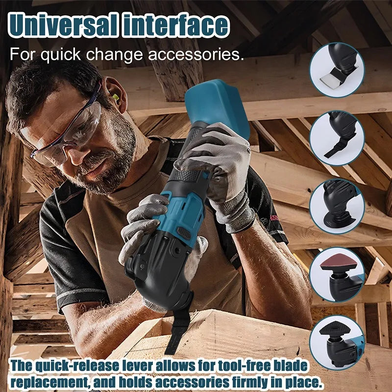 DTM51 Cordless Grinding Machine, Edge Trimming Machine, Brushless Grooving Machine, Electric Shovel,  18V Battery