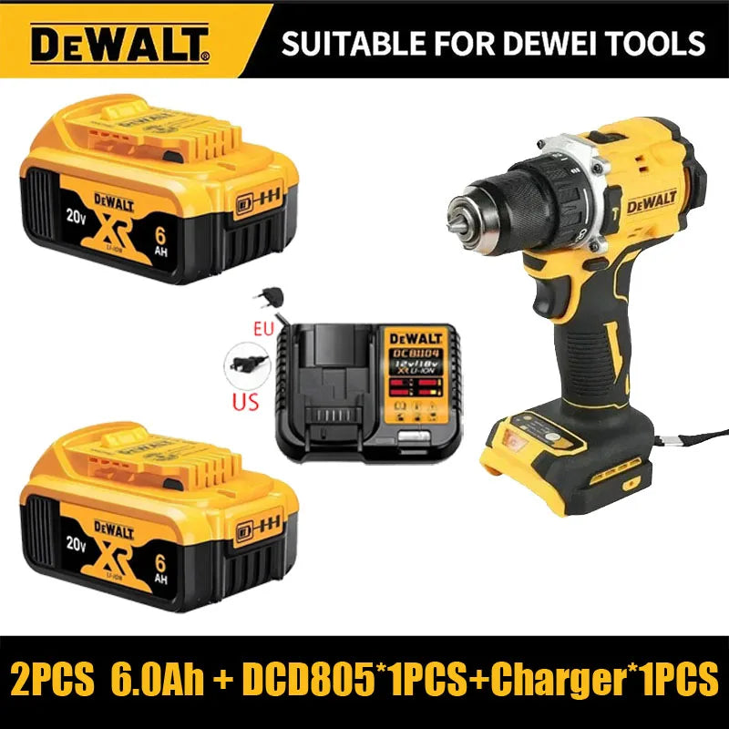 100% Original Battery 20V/60V 6Ah 9Ah MAX Flexvolt for DCB606 DCB205 DCB206 DCB209 DCB182 Power Tool with Charger