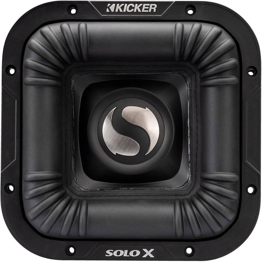 Kicker 49L7X81 Solo-X 8" L7X High Excursion SPL Competition Subwoofer, 1 Ohm DVC