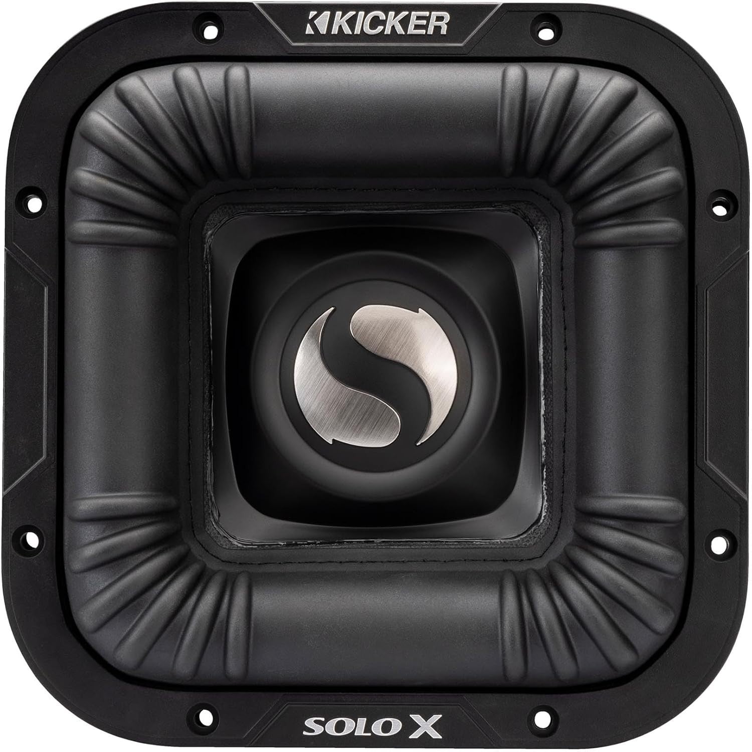 Kicker 49L7X81 Solo-X 8" L7X High Excursion SPL Competition Subwoofer, 1 Ohm DVC