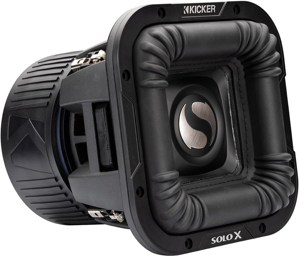 Kicker 49L7X81 Solo-X 8" L7X High Excursion SPL Competition Subwoofer, 1 Ohm DVC
